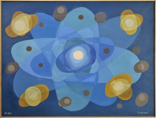 spacecamp1: Oskar Fischinger, Molecular Study, 1965, Peyton Wright Gallery via artsy