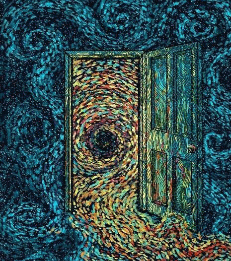culturenlifestyle:Psychedelic Nature-Inspired Swirling Illustrations Are Animated