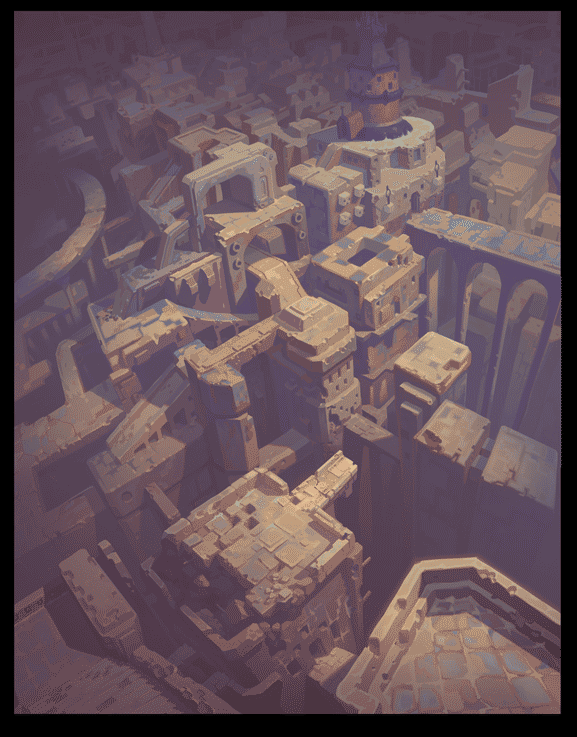x-story-blog:  Process time!First idea was to show empty backgrounds with parallax,