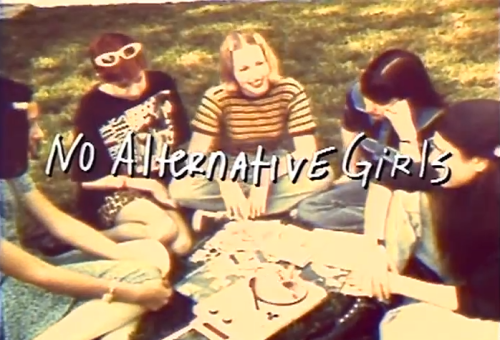 girlsgetbusyzine: witchbabyyy: No Alternative Girls - A short film by Tamra Davis - 1994 Featuring i