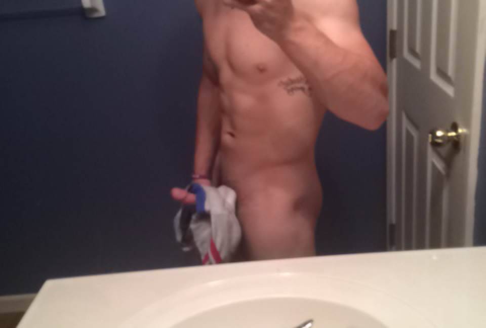 straightdudesnudes:  John is a sexy stud who whipped it out before I could even say
