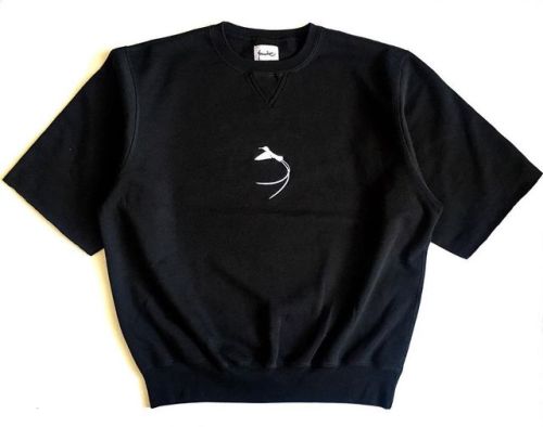 New #Yaudie ½ sleeve 16oz 80/20 cotton/poly #crewneck #black #comfort #quality (at Liberty Vi