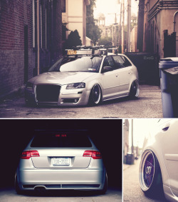 germaniron:  Audi A3 Bagged via - Evano Gucciardo