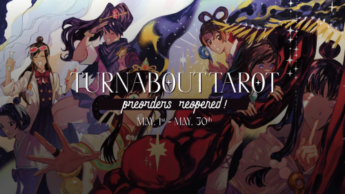 aceattorneytarot:  ✨ TAKE THAT! ✨  Preorders for Turnabout Tarot are now open! Check out the individ