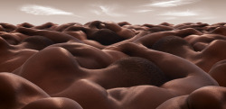 sobbingangel:  The Desert of Sleeping Men by Carl Warner