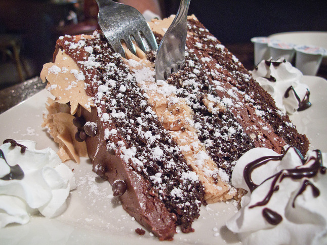 fatty-food:  Reese’s Peanut Butter Cake   by Candice Montgomery 