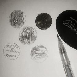 #thepennychallenge  What I learned is that I&rsquo;m not meant to make tiny drawings