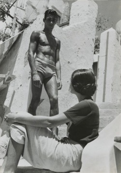 wehadfacesthen:  Capri, 1935, photo by Herbert