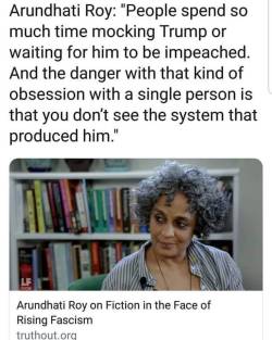 snulbug2:Arundhati Roy on Fiction in the Face of Rising Fascism