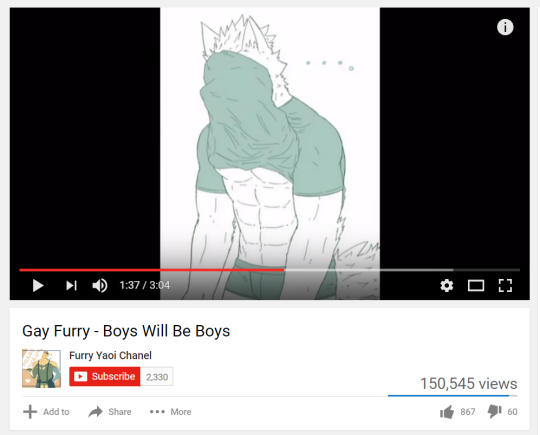 furrypost-generator:  me: hey you wanna watch a video?friend: sure!me: 