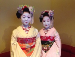 geisha-kai:  Minarai Fukuhana and Fukutama