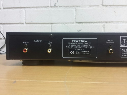 Rotel RCD-971 Compact Disc Player, 1998