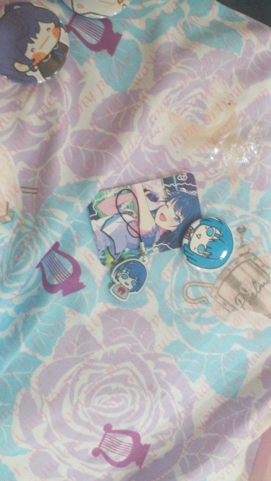 OMG MY HARUKA STUFF CAME WHEN IT WAS HARUKAS BDAY!!!