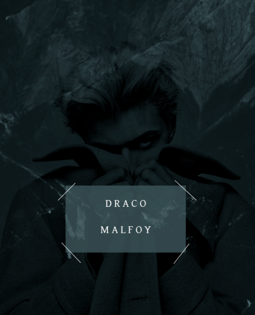 driacomalfoy:“I’m Draco Malfoy, I’m Draco, I’m on your side!“ 