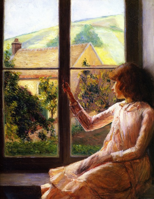 Child in Window, 1891, Lilla Cabot Perrywww.wikiart.org/en/lilla-cabot-perry/child-in-window