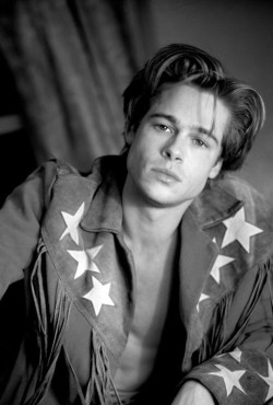 vintagesalt:Brad Pitt, 1990