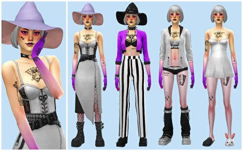 puppycheesecake: SIM LOOKBOOK - The Sages || Keisha HughesGeneral: Hair (Athena) / Brows / Hat / Ear