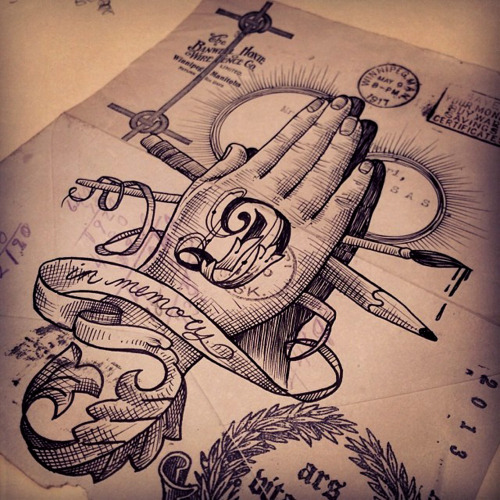 thievinggenius:  Done by Karrie Arthurs. @thepaperweight 