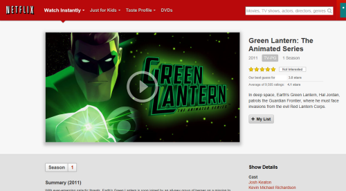 isaia: greenlantern-tas: March 30, 2014: Green Lantern: The Animated Series and Young Justice season