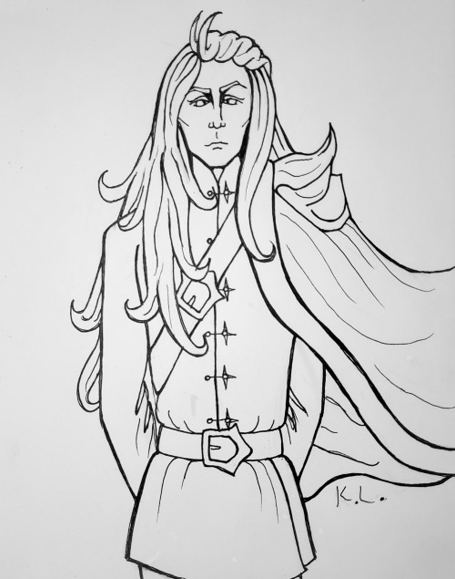 I did art of Guy from Arcadums campaign ‘the Shattered Crowns’He is an entire bitch and I love him.