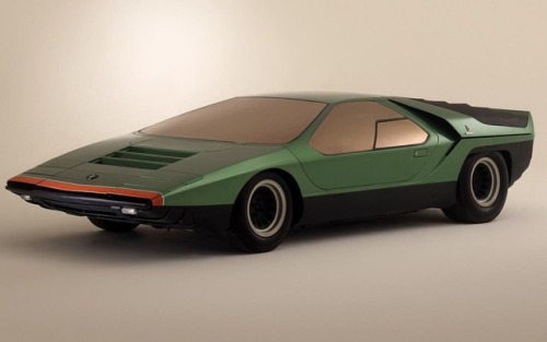 Alfa Romeo Carabo concept by Bertone, 1968. — #concordemag #alfaromeo #alfaromeoclassic #carabo #cla