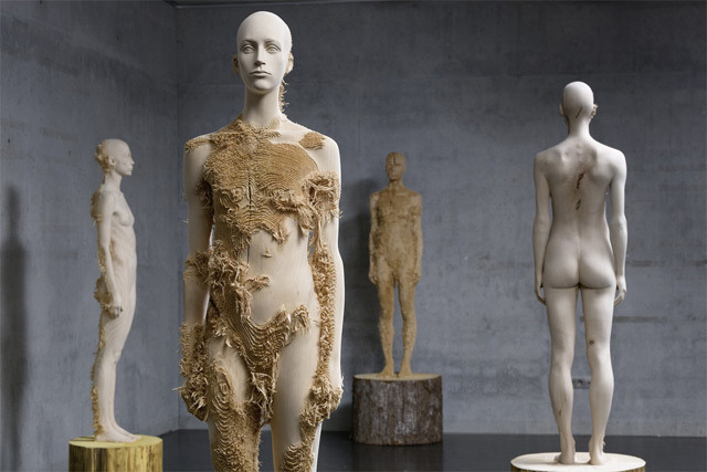 wood-yeah:  Wood Yeah: Phenomenal wood carvings by Italian sculptor Aaron Demetz