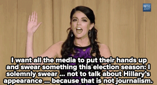 micdotcom:Watch: Cecily Strong absolutely destroyed at the White House Correspondents Dinner. Seriously, the whole thing