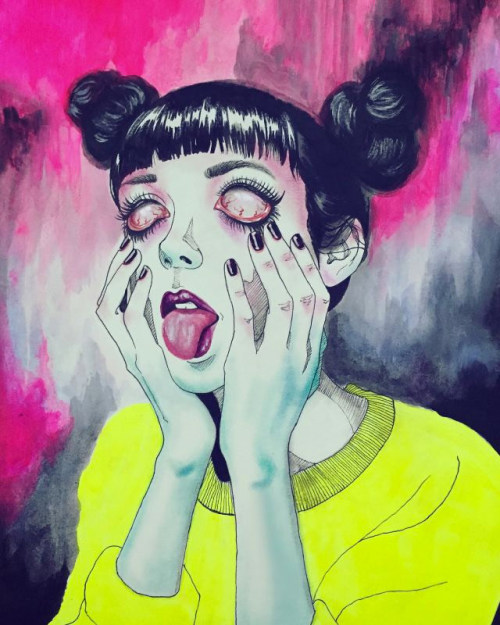 jedavu:    Some drawings by Sao Paulo-based Japanese Peruvian artist Harumi Hironaka  