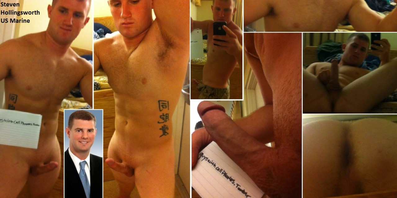 stillhotandexposed:  USMC stud named and fully exposed from every angle.   Do yourself