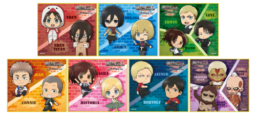 snkmerchandise: NEWS: Shingeki no Kyojin in Joypolis Season 3 Collaboration (Part I | Part II)Origin