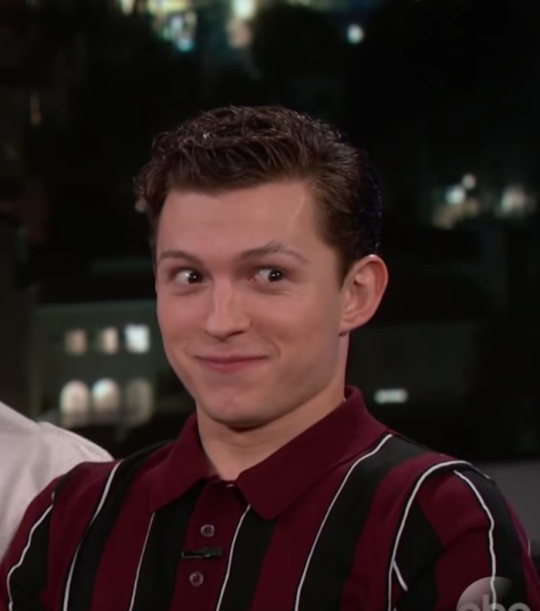 sonseulsoleil: Tom Holland’s face when Jimmy Kimmel asks if anyone dies in Infinity War is fucking killing me:   