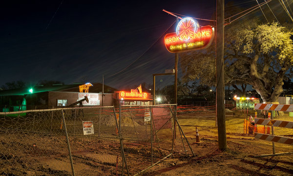 Nice news for once about all the new construction in south Austin: A developer works to preserve the Broken Spoke, one of the coolest old bars in America (via NYT)