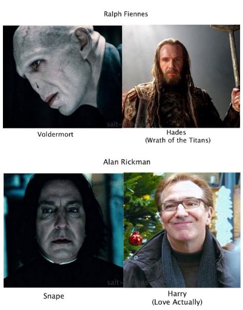 icantevenspellxylophone:  misha-let-me-touch-your-assbutt:  i-say-no-to-status-quo:  peanutsareforpussies:  scoffsyrup-deactivated20150608: Harry Potter cast members staring in other movie/tv roles  seriouslyfor John Cleese you put down the pink panther