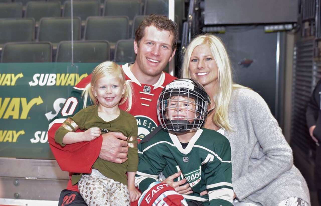 NHL WAGs — Ryan Suter and his wife Becky