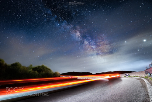 Milky way road. by MauroCirigliano