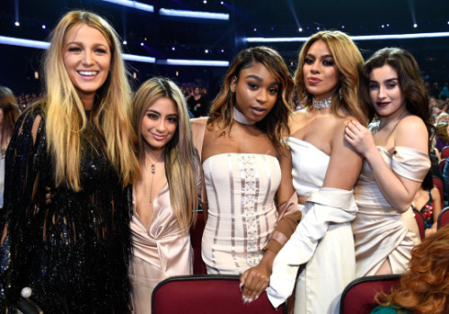 Fifth Harmony with Black Lively at the #PCAs