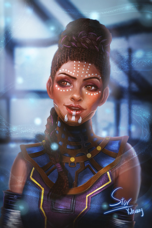 league-of-extraordinarycomics:Shuri by Yultuzay