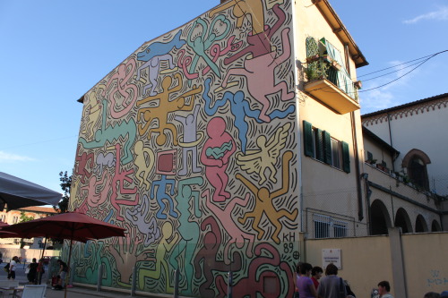 arbeyo: “Tuttomondo” by Keith Haring - Pisa - Italy