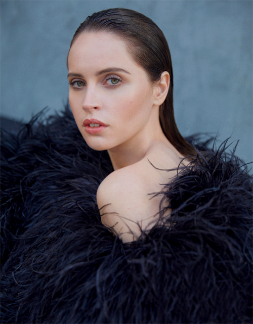 adamsdriver:Felicity Jones photographed by Kai Z Feng for Harper’s Bazaar China, March 2018