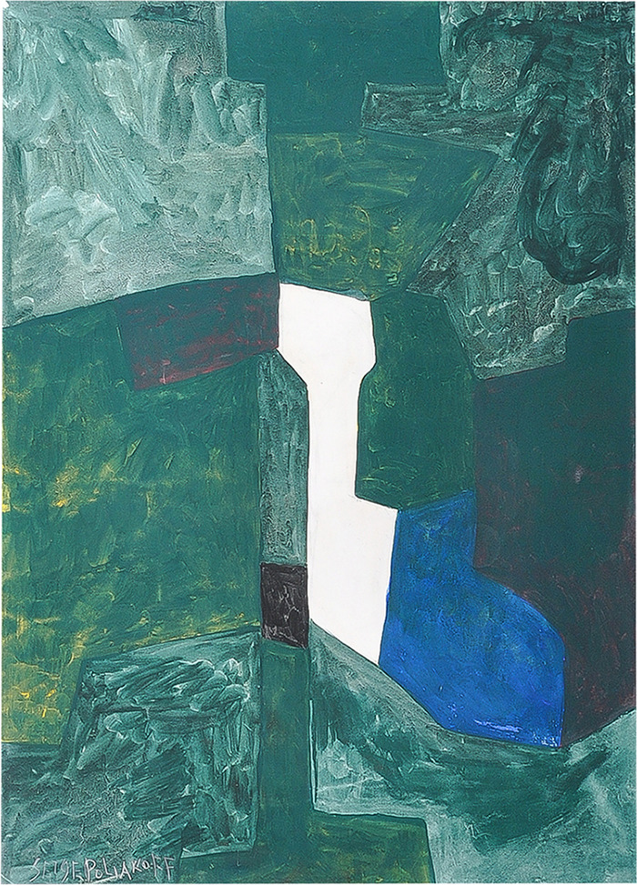 thunderstruck9:  Serge Poliakoff (Russian-French, 1900-1969), Composition abstraite.