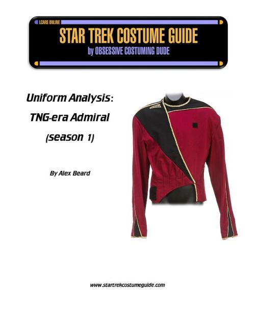 TNG season 1 admiral uniform analysis