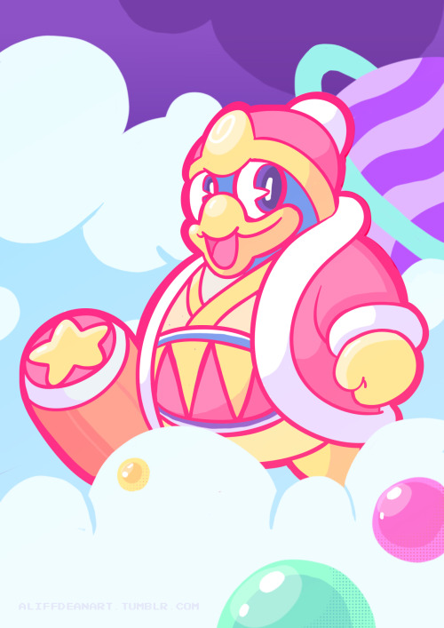 aliffdeanart: Isn’t he just DeDeDe-lightful. 