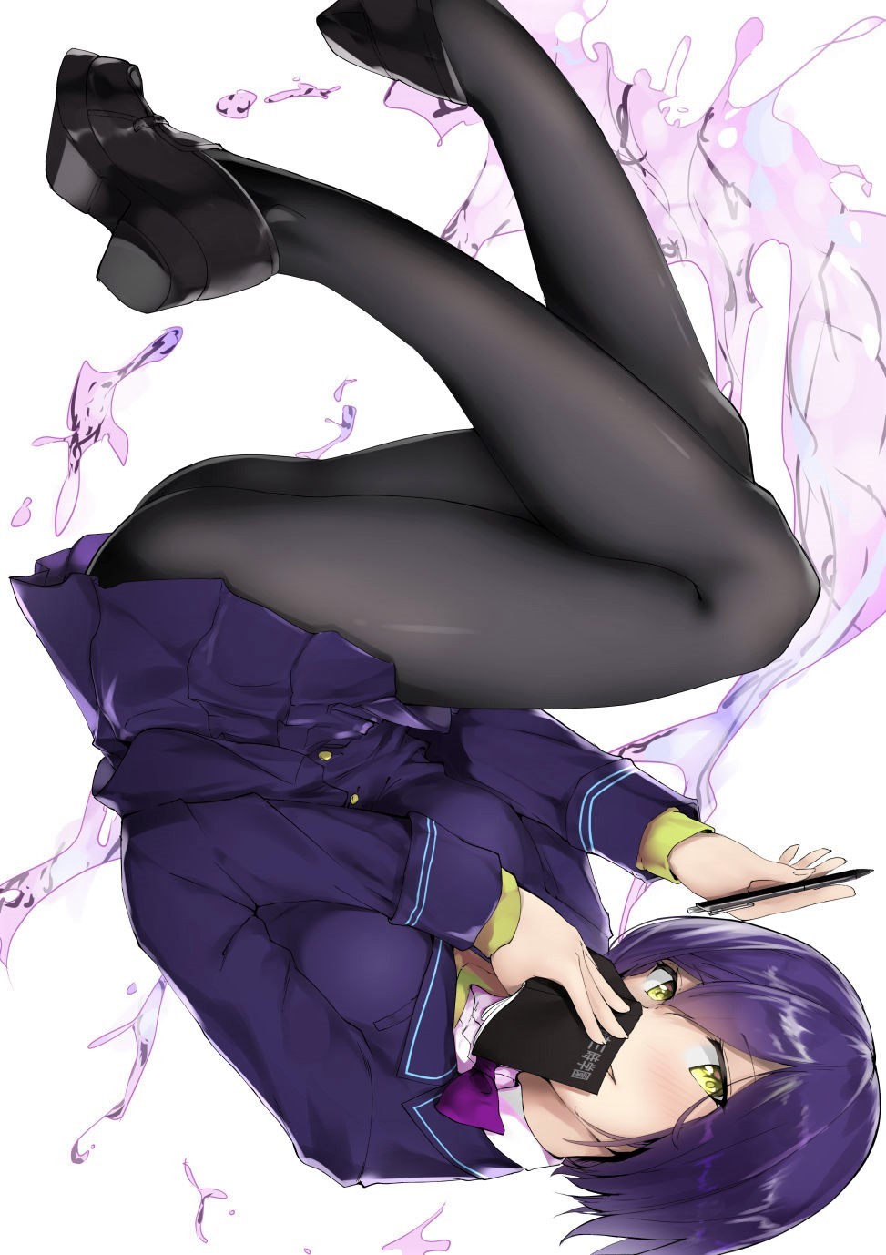 aku-no-homu:しずりん by artist ぴら (@pirapira3510)