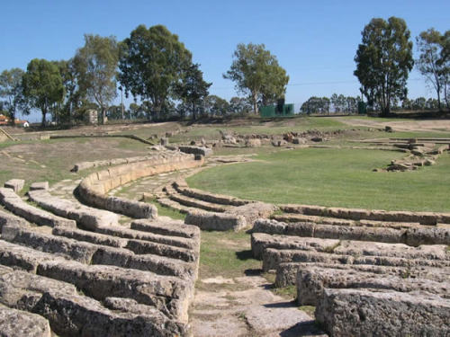 italian-landscapes:Metaponto, Basilicata, ItalyMetaponto was one of the Greek colonies in Southern I