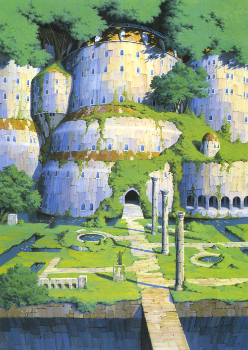 scenograph:Laputa: Castle in the Sky - Roman Album (1986)