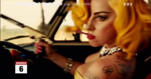 ladyxgaga:  Three new photos of Gaga as La Chameleon in Machete Kills.