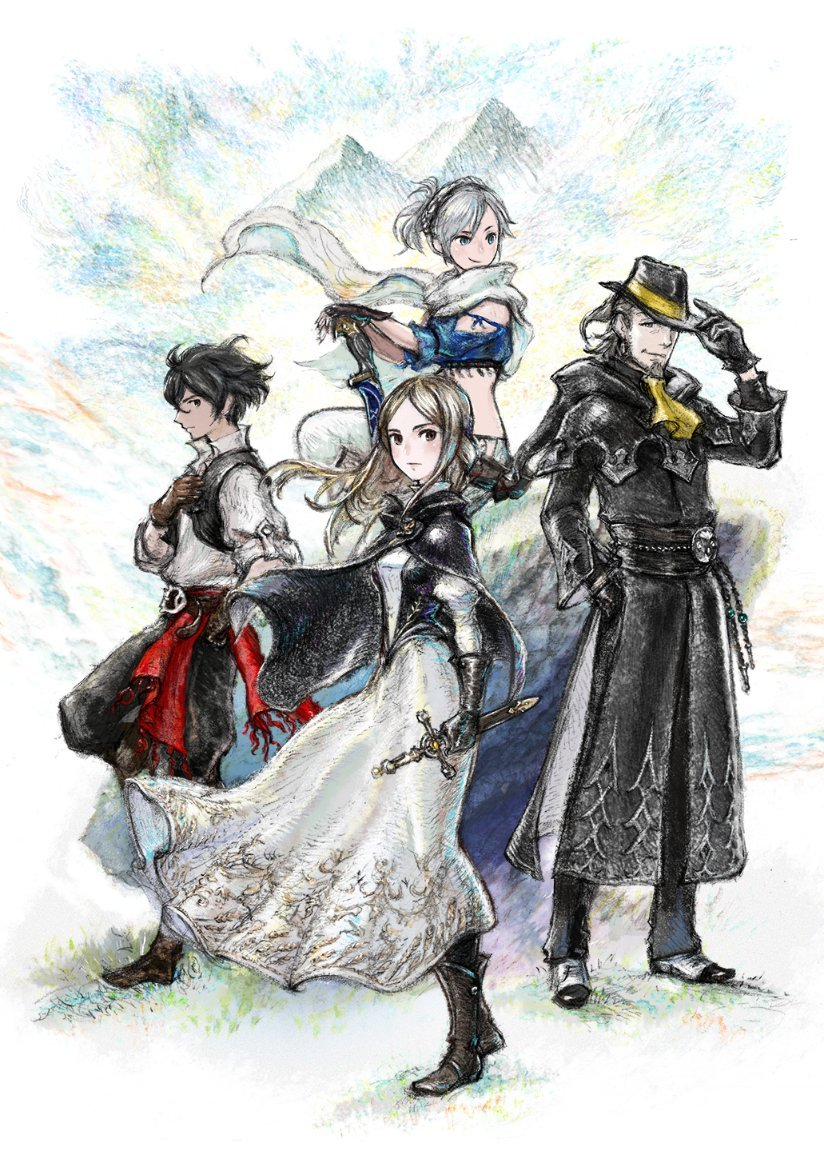 Bravely Art — Tiz Arrior - Concept Artwork