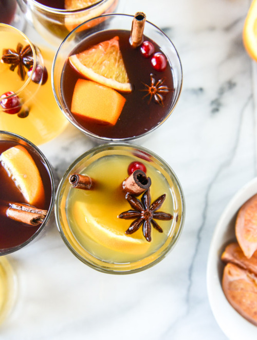 sweetoothgirl:mulled wine, two ways (red &amp; white) and now for the real stuff