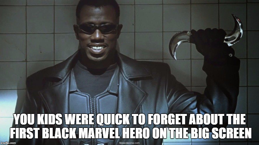 thecastingcircle:  Blade led the way for the success of all the following Marvel