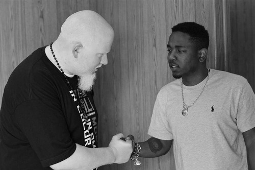 endnegativity:  If you know who the dude on the left is, you will know why this is one of my favorite pictures.  Did King Kendrick and Brother Ali cut a track together? cause i’ll mail them my money. 